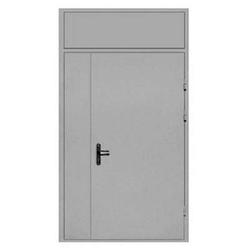 Дверь с фрамугой и вставкой СО-1348